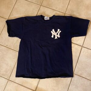 Kids Navy Blue Graphic T-Shirt